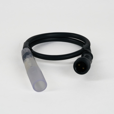 Качественная картинка Импульсный источник питания для дюралайта ALEDUS 220/24 В, 100 Вт, 1.5 м, черный с вилкой