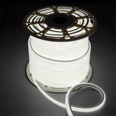 Гибкий неон General 16 мм D-образный, IP67, 50 м, SMD2835, 120 LED/м, 220 В, свечение белое