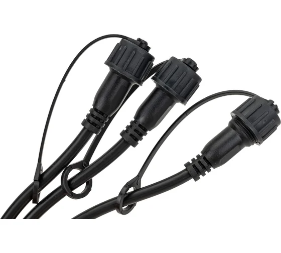 Качественная картинка Разветвитель 1-3, Teamprof, 2Pin, черный