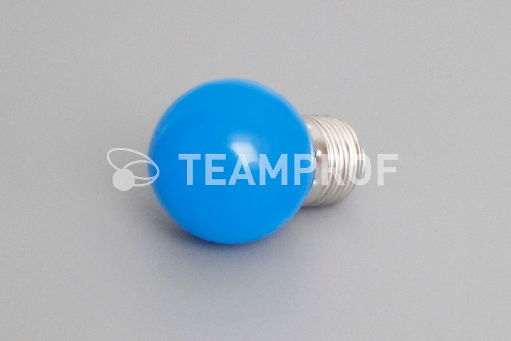 Качественная картинка Светодиодная лампа для белт-лайт, 2 Вт, d=45 мм, синяя