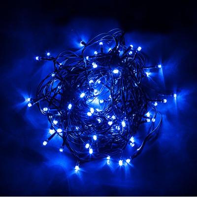 Светодиодная гирлянда Feron CL05, 230V, 100 LED 10м, синий, IP 20, шнур 1.5м