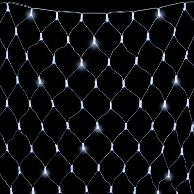 Светодиодная сеть Laitcom, 2x3м, 384 LED, IP65, 220В, прозр.провод ПВХ, белый