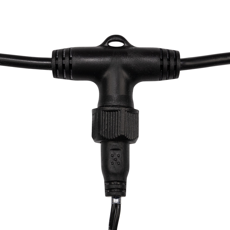 Качественная картинка Гирлянда NEON-NIGHT ClipLight - ШАРИКИ 24V, 3 нити по 20 м, Красный