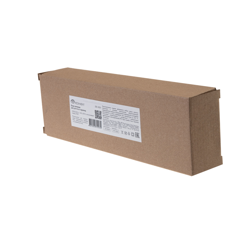 Качественная картинка Блок питания (трансформатор) для уличных гирлянд 24В, 40Вт, алюминиевый корпус, IP65 NEON-NIGHT