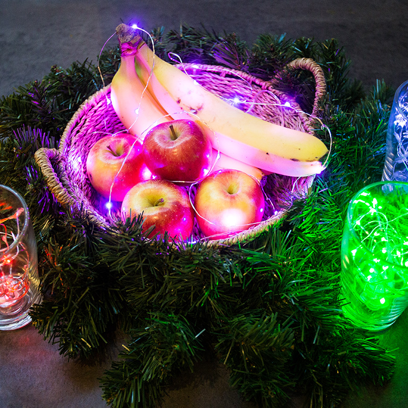 Качественная картинка Еловый венок NEON-NIGHT Ø 60см, ПВХ