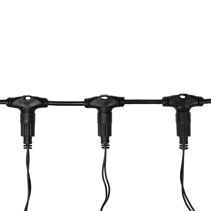 Качественная картинка Гирлянда NEON-NIGHT ClipLight 24V, 5 нитей по 20 метров, Мульти