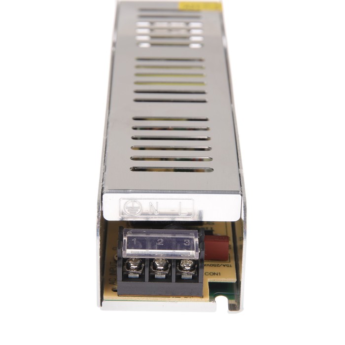 Качественная картинка Узкий блок питания General для светодиодной ленты 12 В, 120 Вт, IP20