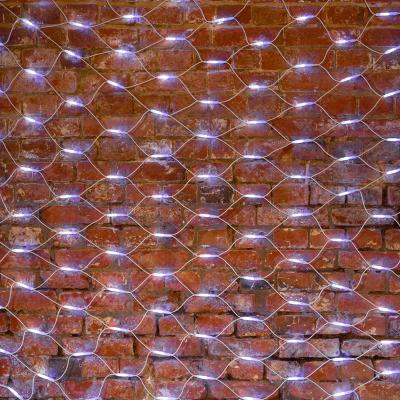 Cветодиодная cеть NEON-NIGHT 2x3м БЕЛЫЙ белый каучук IP67 постоянное свечение 230В