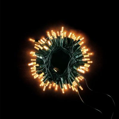 Гирлянда Laitcom Самоцветы, 100led, IP54, теплый белый