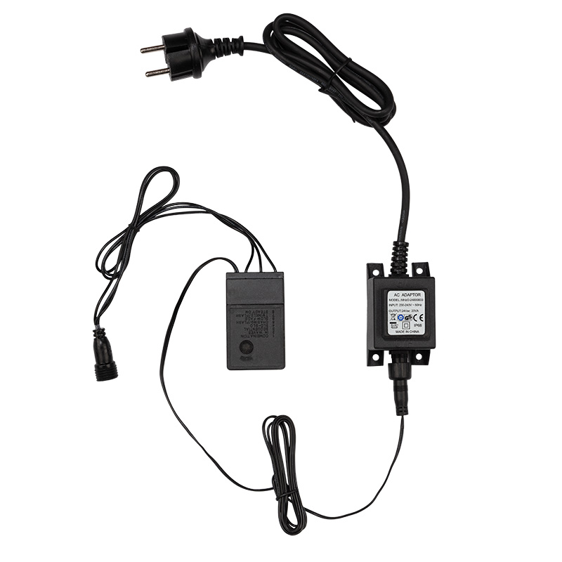 Качественная картинка Гирлянда NEON-NIGHT ClipLight 24V, 3 нити по 20 м, динамика, Белый