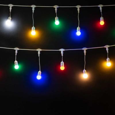 Комплект гирлянд Laitcom Unibelt Cafe 10 (10 метров, 20 патронов, белый пр.), IP54