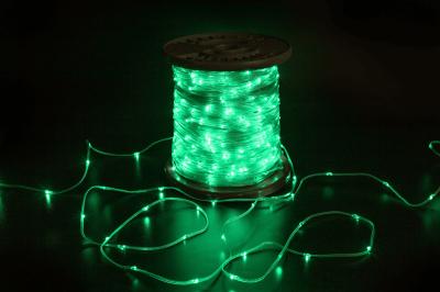 Светодиодная гирлянда "Краса" Teamprof, 200м, 2000 LED, прозрачный провод, зеленая