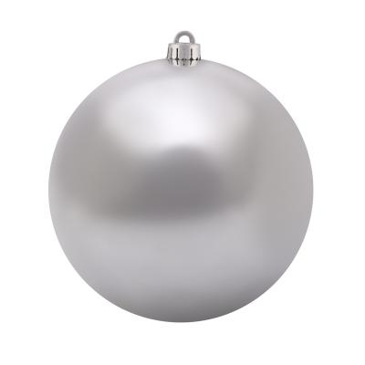 Елочная фигура Шар, 20 см, цвет серебряный глянцевый