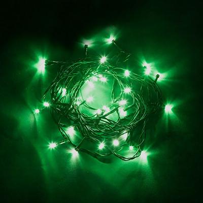 Светодиодная гирлянда Feron CL04, 230V,  60 LED 6 м, зеленый, IP 20,  шнур 1.5м.