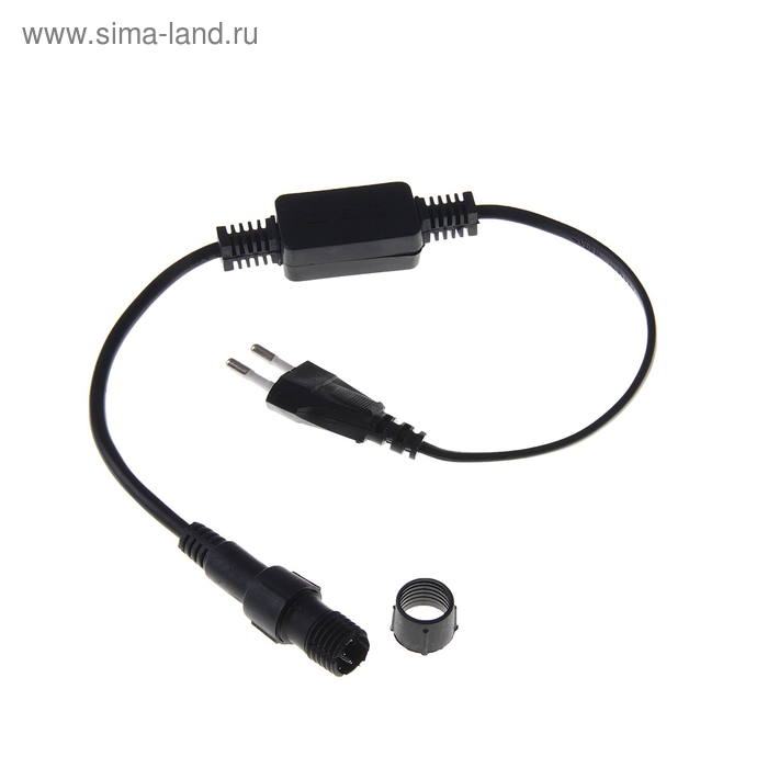 Качественная картинка Световой шнур Luazon Lighting 13 мм, IP65, 100 м, 36 LED/м, 220 В, 3W, чейзинг, свечение синее