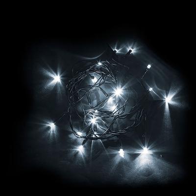 Светодиодная гирлянда Feron CL02, 230V, 20 LED 2 м, 5000K, IP 20,  шнур 1,5м.