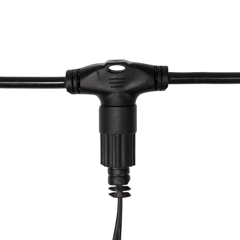 Качественная картинка Гирлянда NEON-NIGHT ClipLight 24V, 5 нитей по 20 метров, Желтый