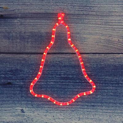 Фигура Колокольчик цвет красный, размер 36x30 см NEON-NIGHT