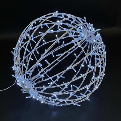 Светодиодная фигура "Световой Шар" Laitcom, Ø1м, провод прозр.ПВХ, 220В, IP65, белый