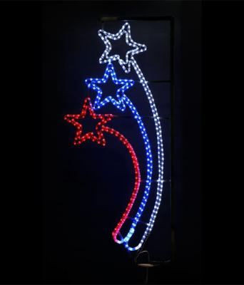 Светодиодная консоль "Три кометы" Laitcom, 90x140, триколор (220V), IP65