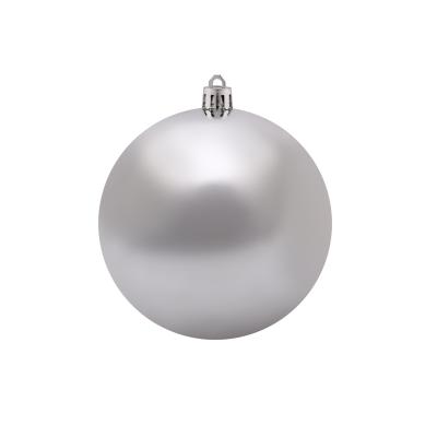 Елочная фигура Шар Ø 10 см, цвет серебряный глянцевый