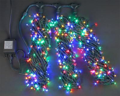 Нити 3 по 20 м RichLed, 24 В, 8 режимов свечения, мульти цвет