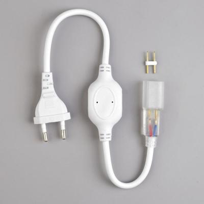 Шнур питания для неона Luazon Lighting, 8x16/18 мм, до 50 метров, 220V  1431334