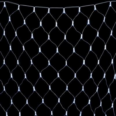 Светодиодная сеть с колпачком Laitcom, 2x2м, 256 led, IP65, 220В, прозр. пр.ПВХ, белый