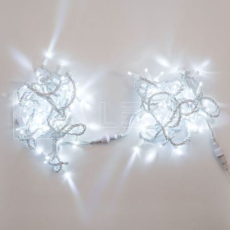 Светодиодная гирлянда (Нить) ALEDUS 10 м, каучук (резина), IP66, 100  LED, без мерцания