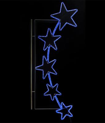 Светодиодная консоль "Пять звезд" Laitcom, 90x200 синий (220V), IP65