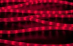 Качественная картинка Светодиодный дюралайт Teamprof, 2-х проводной, круглый, матовый, 13 мм, 2Вт, 220В, статика, красный