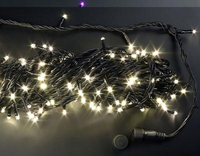 Светодиодные гирлянды RichLed Нить 20 метров, 220 В, 8 режимов работы, цвет теплый белый