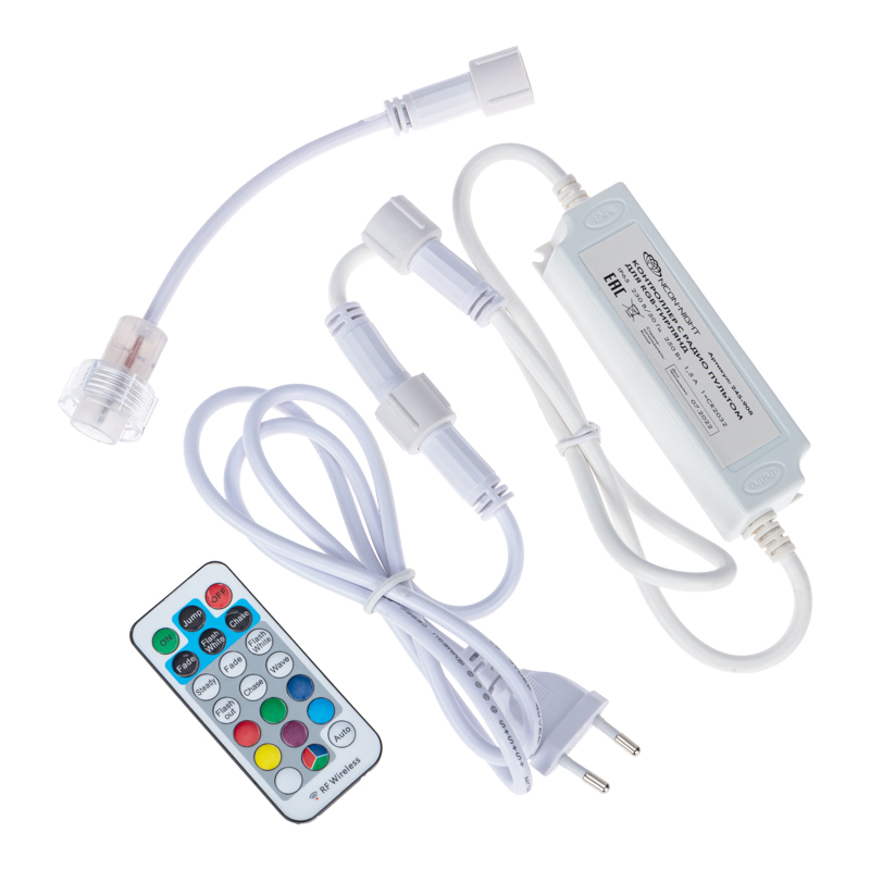 Качественная картинка Контроллер с радиопультом для RGB-гирлянд