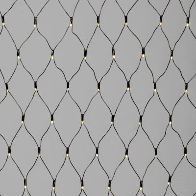 Светодиодная сеть с колпачком Laitcom, 2x2м, 256 led, IP65, 220В, черн.пр.ПВХ, т.белый