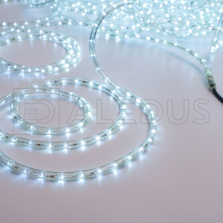 Качественная картинка Дюралайт ALEDUS 13 мм, бухта 100 м, 220 В