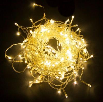 Светодиодная гирлянда занавес Feron CL24, 230V 480 LED 3*3м, желтый, IP44, сетевой шнур 3м