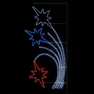 Светодиодная консоль "Салют" Laitcom 80x150 триколор (220V), IP65