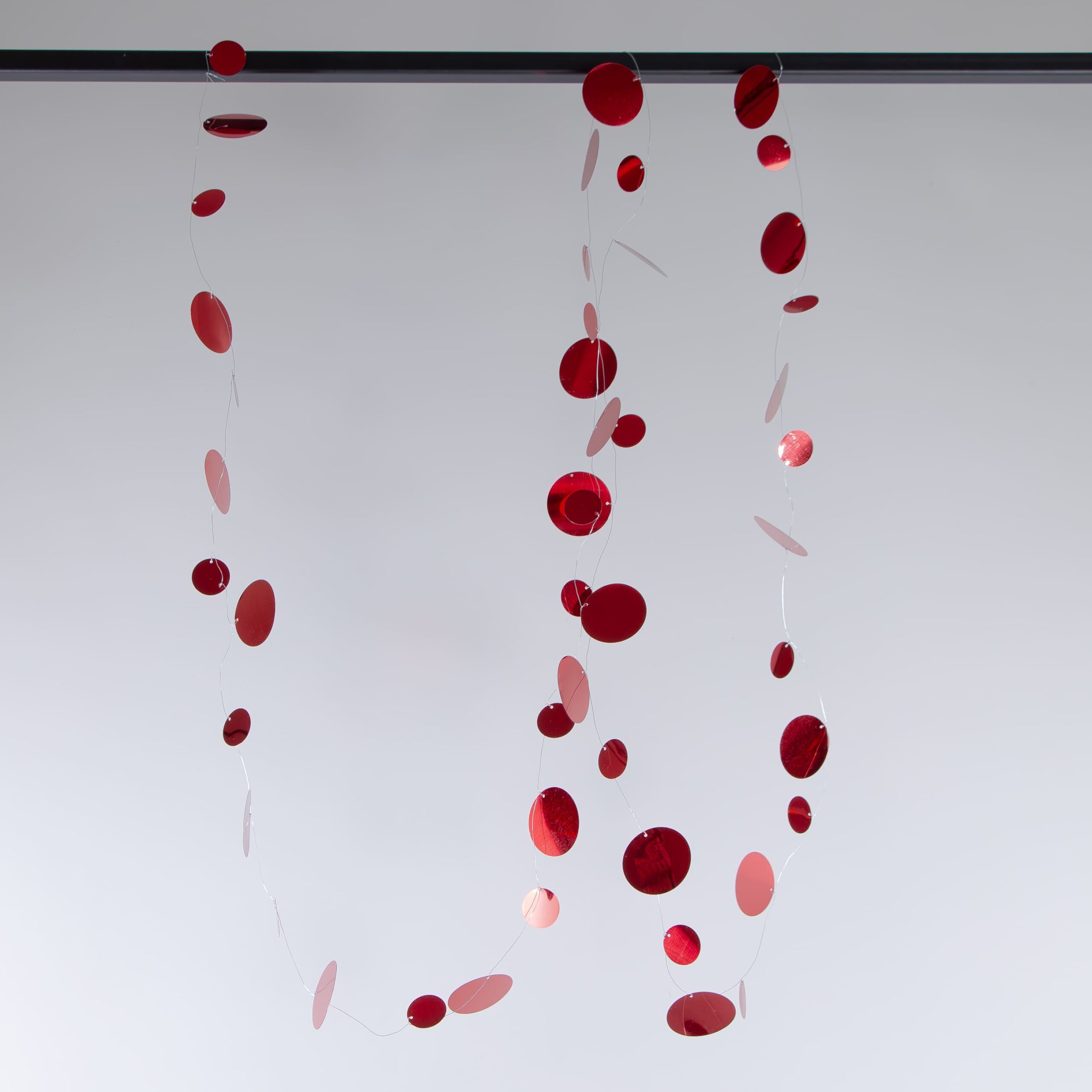 Качественная картинка Светодиодная Гирлянда Нить с Пайетками 3м