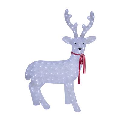 Акриловая светодиодная фигура Северный олень Neon-Night 95х69х30 см, 420 LED, IP65 пониж.трансформ