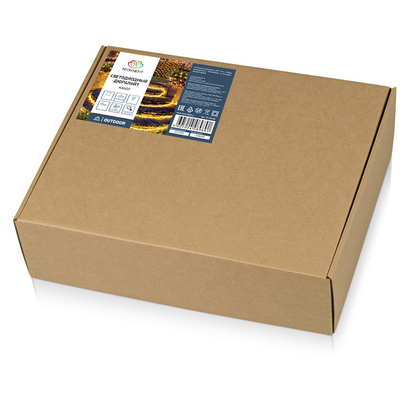 Качественная картинка Дюралайт NEON-NIGHT фиксинг (2W), 24 LED/м, белый, 25 м