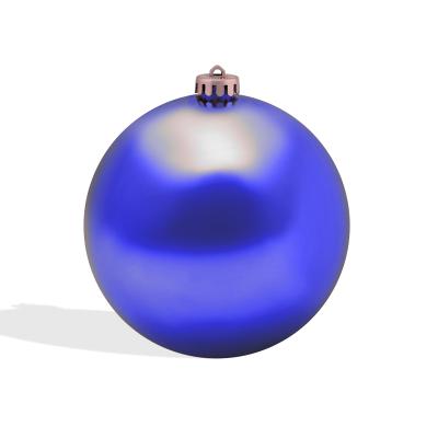 Елочная фигура Шар, 15 см, цвет синий матовый