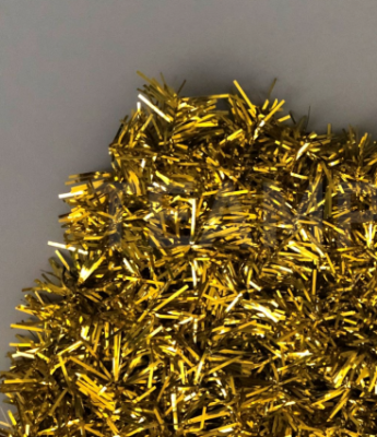 Сетчатый ковер из мишуры на проволочном каркасе Gloss Net Teamprof, золото