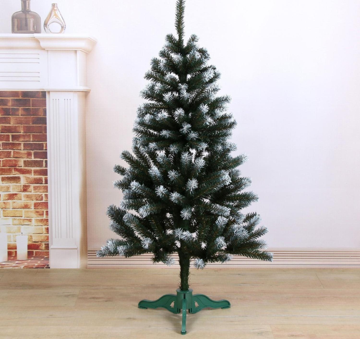 Качественная картинка Ёлка искусственная "Таёжная Белоснежная" 220 см