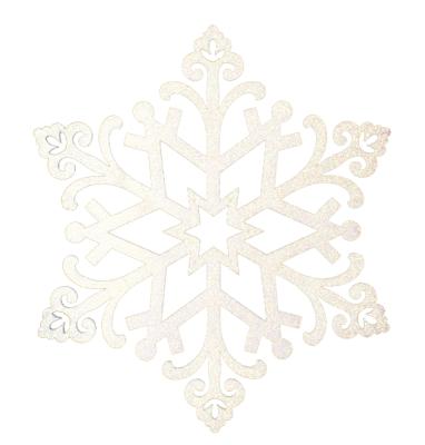 Елочная фигура Снежинка Снегурочка, 81 см, цвет шампань