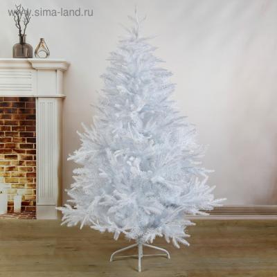 Ёлка "Элит белый перелив" 180 см, d нижнего яруса 125 см, 972 ветки