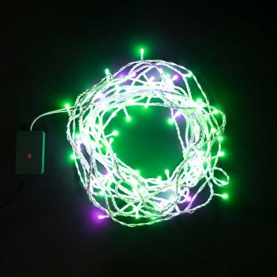 Прогаммируемая светодиодная гирлянда-нить Laitcom, 10 м, 105 LED, IP65, мульти AUG100-8-1EPRGB