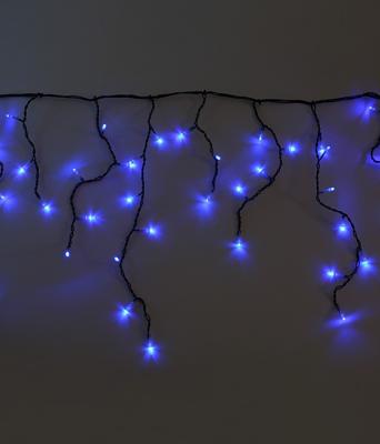 Светодиодная бахрома Laitcom 3,1x0,5м, 150 LED, IP54, прозр. пр., синий