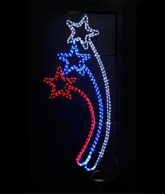 Светодиодная консоль "Три кометы" Laitcom, 70х150, триколор (220V), IP65