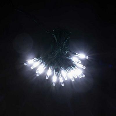 Светодиодная гирлянда "Вспышка" Laitcom, 24V, 15 Led, IP54, белый