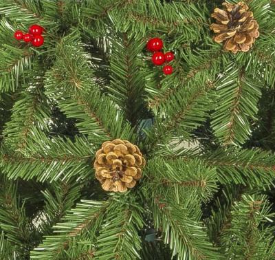 Сосна "Новогодняя сказка" 180 см, d нижнего яруса 120 см, 659 веток